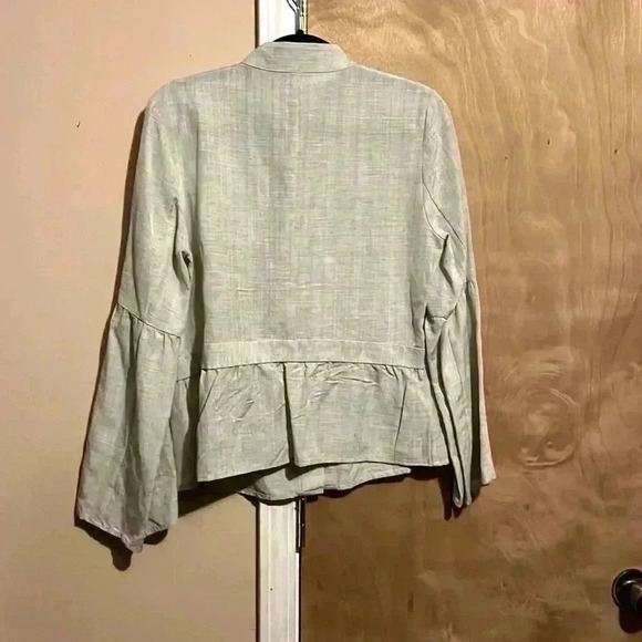 Curetê Women’s size 6 Visco/Linen Blend Sophisticated Cardigan - Picture 5 of 5